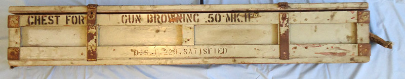  Transit Case For .5 inch M2 Browning Machine Gun. Sn. O 985 - O 985 Transit Case For .5 inch M2 Browning Machine Gun. Sn. O 985 - O 985 Care & Storage