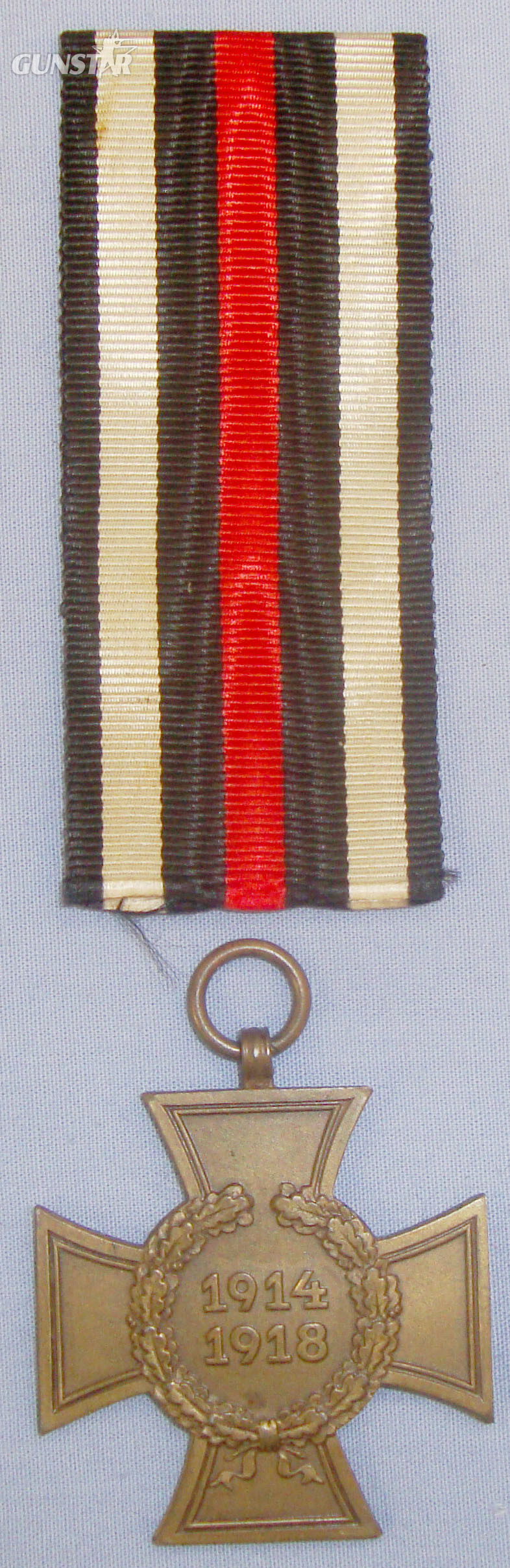 Un-issued* Maker Marked Imperial Germany The Honour Cross of the World War 1914-1918 without Swords with Riband. N 138. Un-issued* Maker Marked Imperial Germany The Honour Cross of the World War 1914-1918 without Swords with Riband. N 138. Antique & Militaria in 