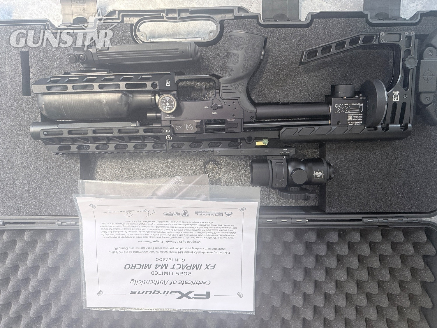 FX Airguns Impact m4 micro .22