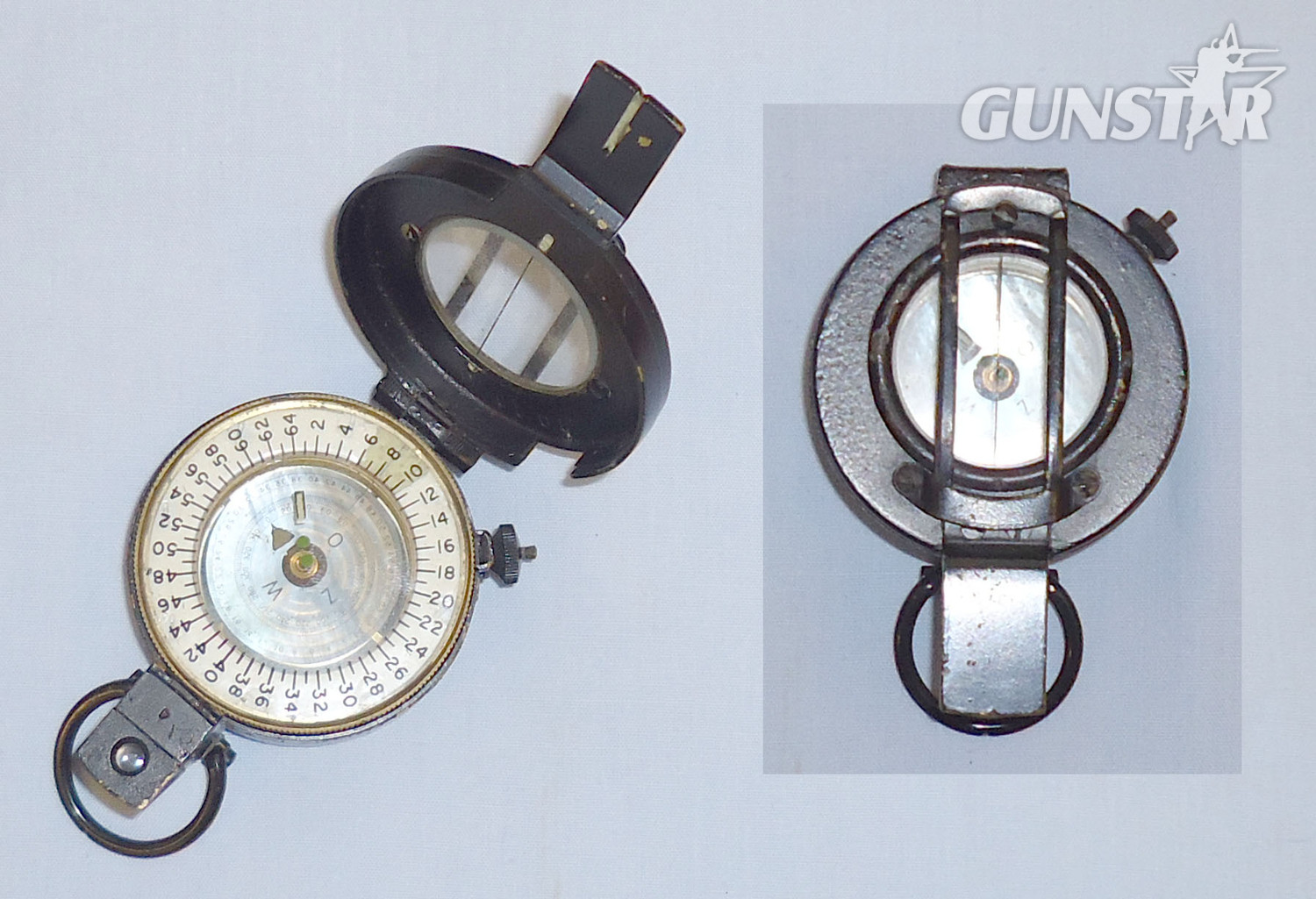 WWII era Prismatic Marching Compass by ‘N.V. OBSERVATOR ROTTERDAM’. MISC 878. WWII era Prismatic Marching Compass by ‘N.V. OBSERVATOR ROTTERDAM’. MISC 878. Antique & Militaria in 