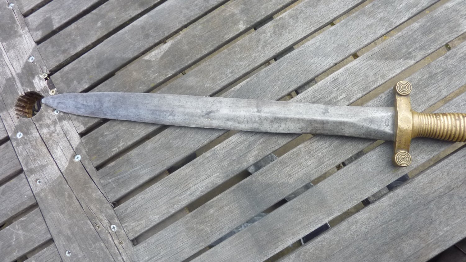  1831 French artillery short Sword