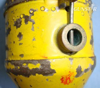 Danish Haanbombe Model 1923 (German Handgranate 343d) M23 Defensive Hand Grenade Danish Haanbombe Model 1923 (German Handgranate 343d) M23 Defensive Hand Grenade Antique & Militaria