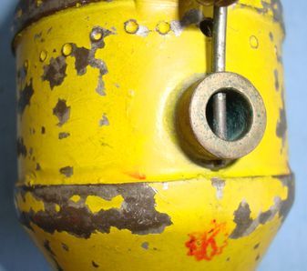 Danish Haanbombe Model 1923 (German Handgranate 343d) M23 Defensive Hand Grenade Danish Haanbombe Model 1923 (German Handgranate 343d) M23 Defensive Hand Grenade Antique & Militaria