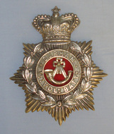 Victorian Durham 1st Volunteer Battalion O/R’s White Metal Helmet Plate. BA 901. Victorian Durham 1st Volunteer Battalion O/R’s White Metal Helmet Plate. Antique & Militaria