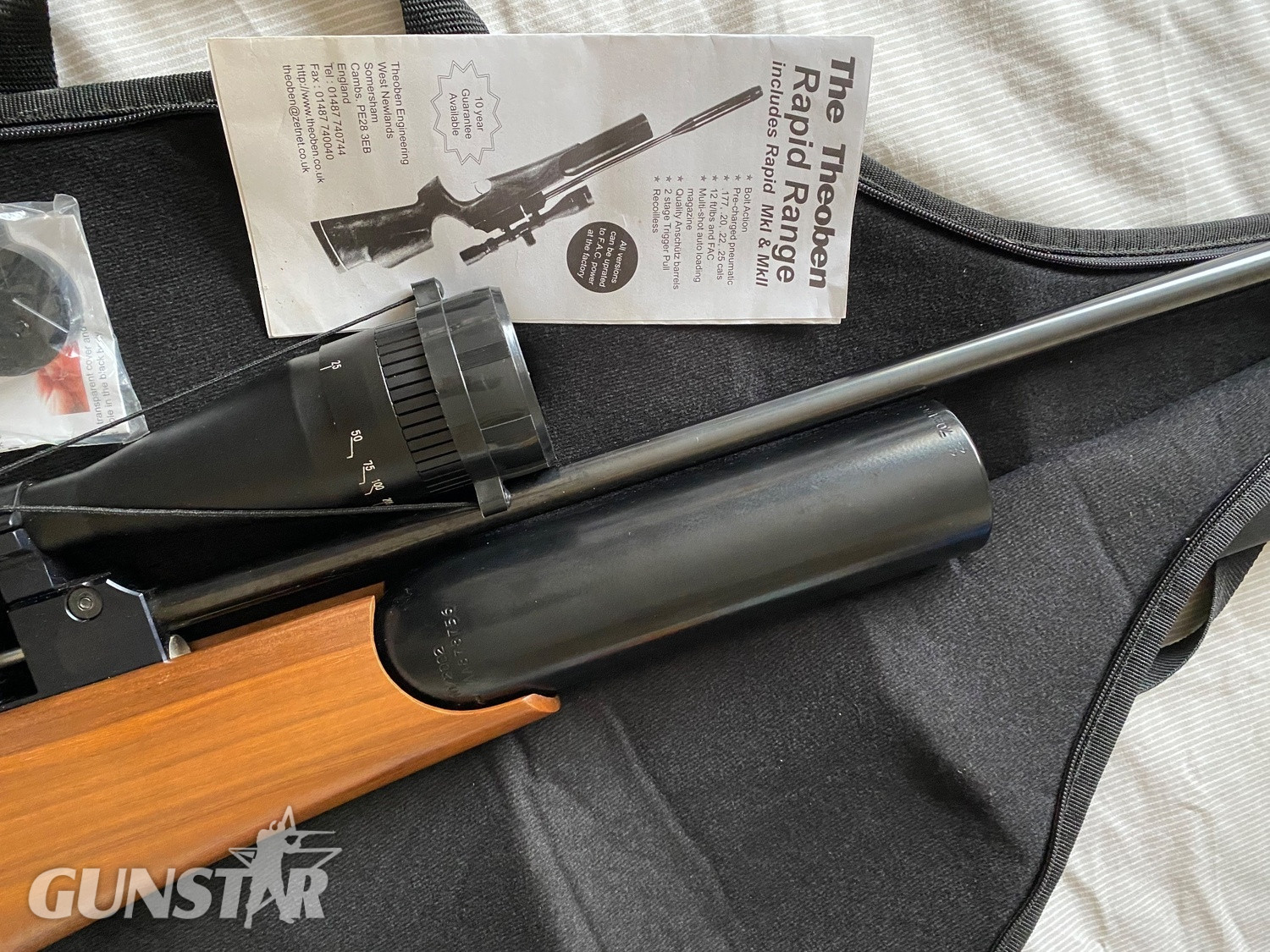 Theoben Mk2 FAC section 1 Rapid 12 MK2 .22 - {CATEGORY} in 