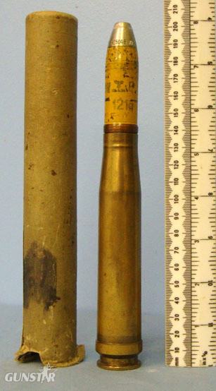  20 mm Flak 38 Soluthern (20x138B) HE (High Explosive) Round With Original Cardbo INERT Unfired Prewar German WW2 INERT German 20 mm Flak 38 Soluthern (20x138B) H Antique & Militaria