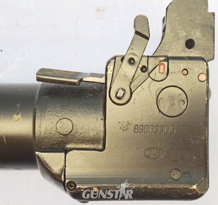 {CATEGORY} - Lucznik Polish wz 1974 Pallad 40mm Underslung Grenade Launcher (40x47) for AKM Rifle. **UK 2021 DEACTIVATION CERTIFICATE**. Sn - 21978:1 None  Grenade Launcher
