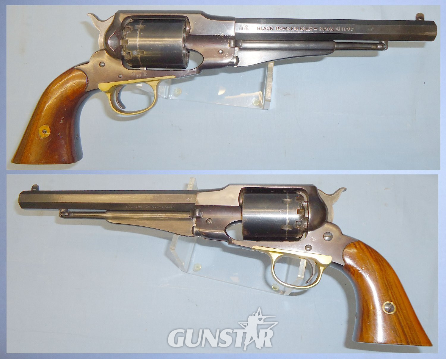 Uberti Boxed Uberti New Army Model .44 Calibre Muzzle Loading Revolver with Accessories **UK 2007 DEACTIVATION CERTIFICATED**D 1517. .44 Muzzleloader