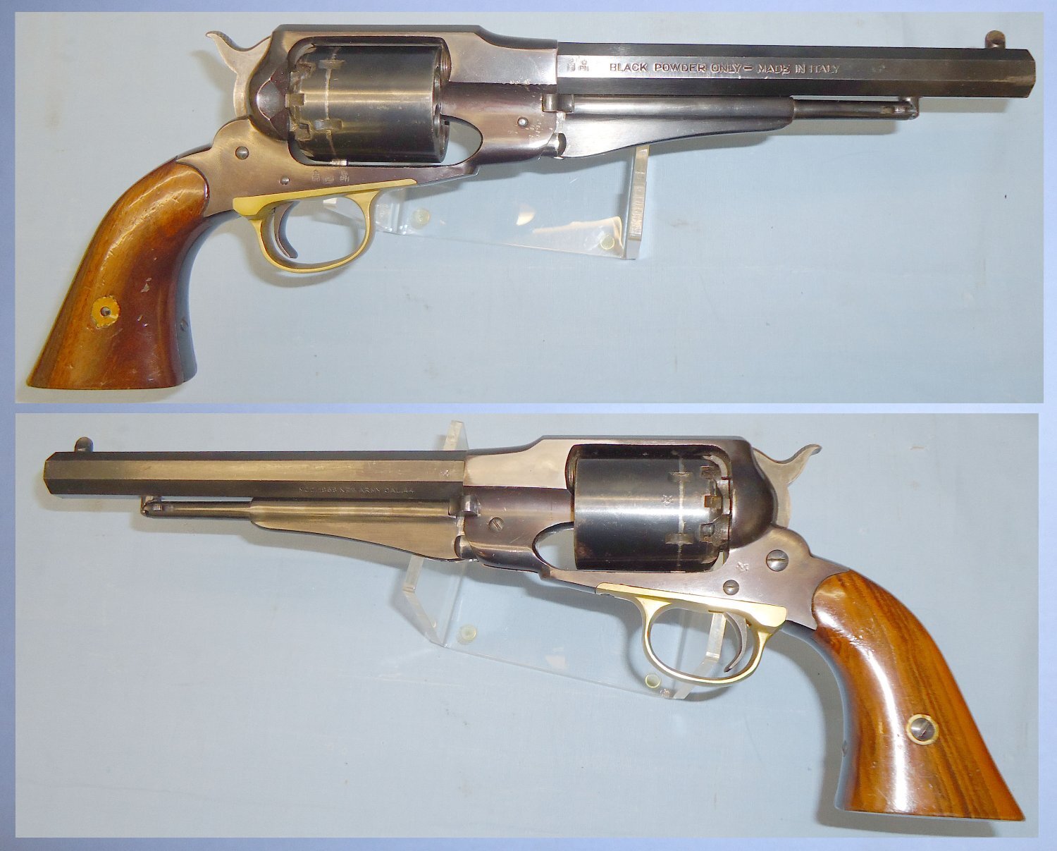 Uberti Boxed Uberti New Army Model .44 Calibre Muzzle Loading Revolver with Accessories **UK 2007 DEACTIVATION CERTIFICATED**D 1517. .44 Muzzleloader