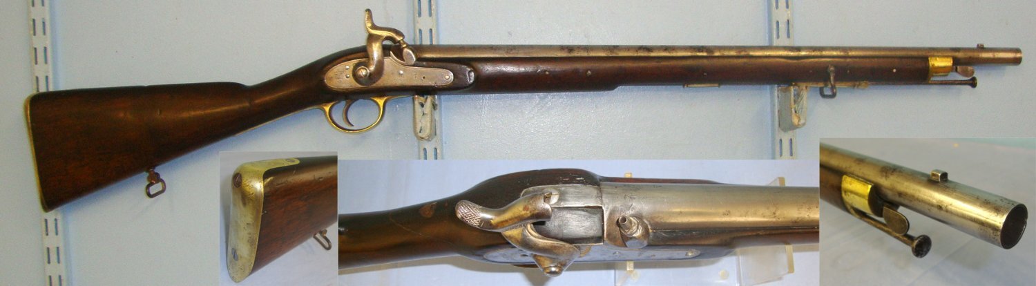 Royal Small Arms Factory (Enfield) Percussion Carbine. Sn 21823 Muzzleloader .65 Cal Muzzleloader Rifle