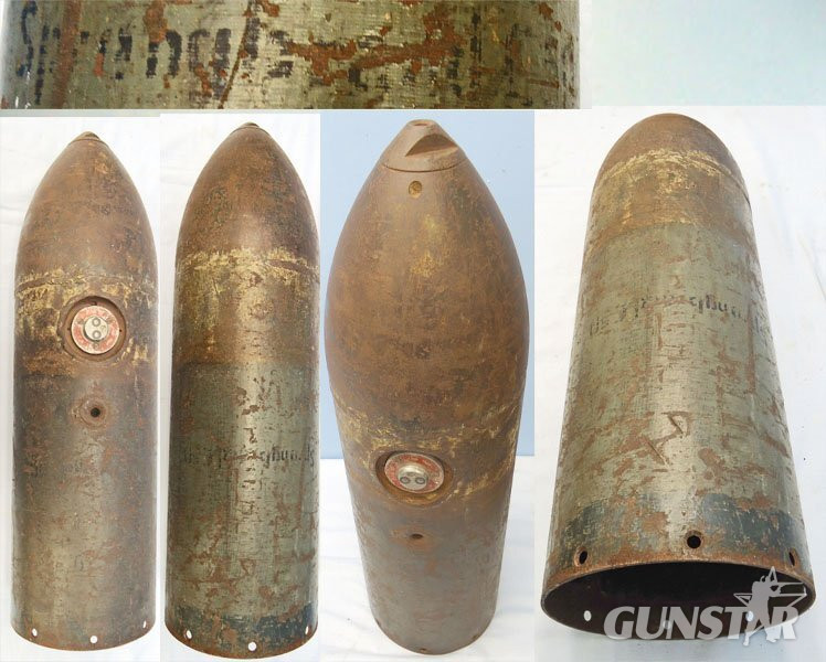 INERT DEACTIVATED. WW2, Rare, German, 50kg Blitzlichtbombe Bl C-50 Photoflash Bomb & Number 9 Electrical Time Fuze. - O 2159 50kg Blitzlichtbombe Bl C-50 Photoflash Bomb & Number 9 Electrical Time Fuze. - O 2159  Other Ammunition in 