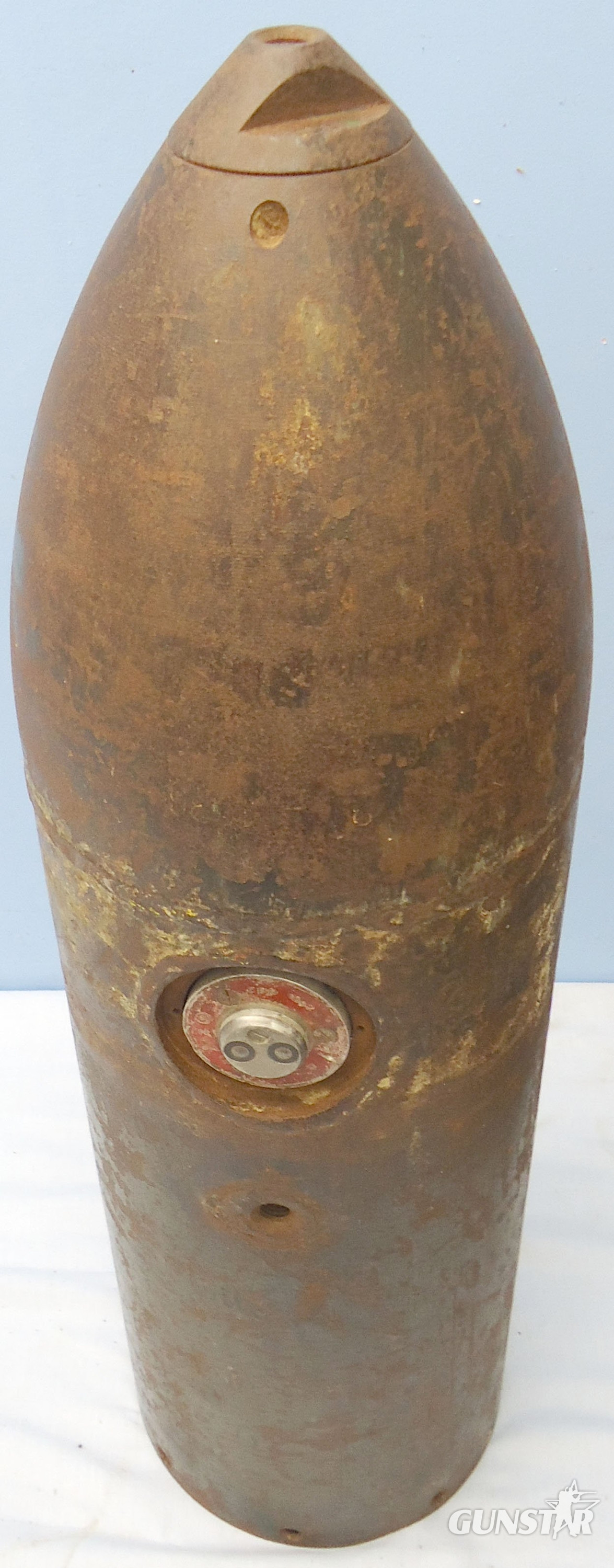INERT DEACTIVATED. WW2, Rare, German, 50kg Blitzlichtbombe Bl C-50 Photoflash Bomb & Number 9 Electrical Time Fuze. - O 2159 50kg Blitzlichtbombe Bl C-50 Photoflash Bomb & Number 9 Electrical Time Fuze. - O 2159  Other Ammunition 