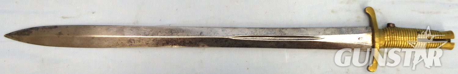 Rare, British 1st Pattern Brunswick Rifle Sword Bayonet BAYO 372 Bayonet - {CATEGORY} in 