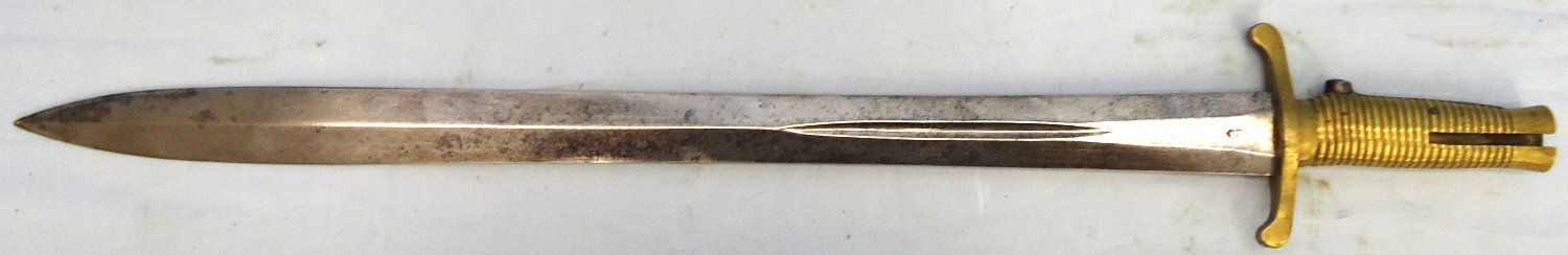 Rare, British 1st Pattern Brunswick Rifle Sword Bayonet BAYO 372 Bayonet - {CATEGORY} in 