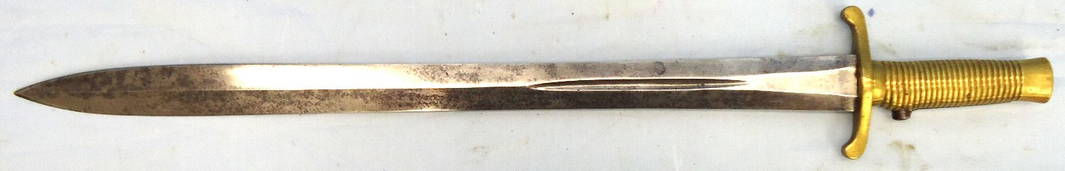 Rare, British 1st Pattern Brunswick Rifle Sword Bayonet BAYO 372 Bayonet - {CATEGORY}