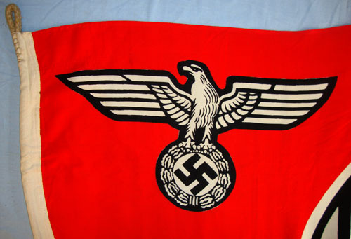  Kress St Tonis MINT, ORIGINAL, WW2, Nazi Kriegsmarine 'E' Boat Flag With Kriegsmarine & Size Ma Antique & Militaria