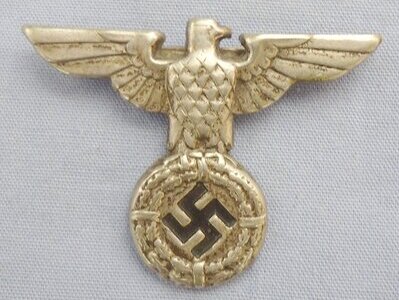 Original German NSDAP Nazi Party/SS 1934 Pattern Political Cap Eagle. BA 905. Original German NSDAP Nazi Party/SS 1934 Pattern Political Cap Eagle. BA 905.  Antique & Militaria