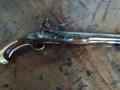 G. Farmer 1744 Farmer Flintlock Heavy Dragoon Pistol .60 Cal Muzzleloader Muzzleloader