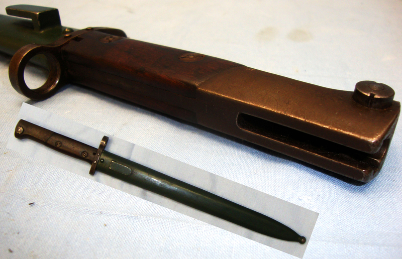 Uruguay/Czech ‘VZ24’ Export Bayonet and Scabbard. BAYO 6273 Bayonet