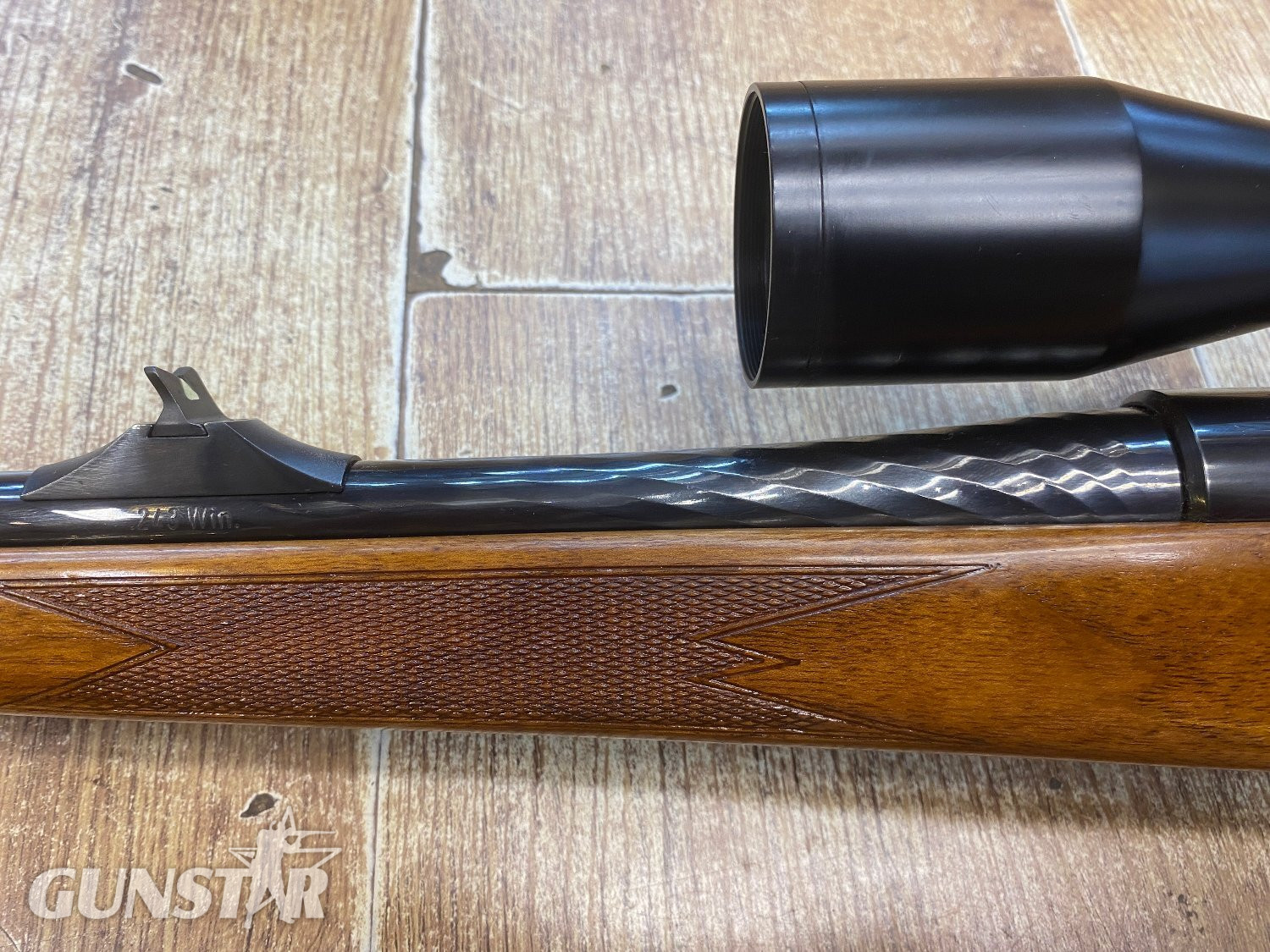 Steyr Mannlicher Luxus Bolt Action .243 Rifle - {CATEGORY} in 