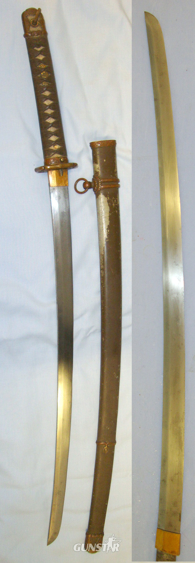  WW2 1943 Japanese Officer\'s Type 98 Shin Gunto Arsenal Katana Sword With Dated & Smith Signed Tang ‘Bishu (province) Ju (living in) Masa Hide (art name) Saku (made this)’, Scabbard & Expert Assessment. Sn 20902 Sword
