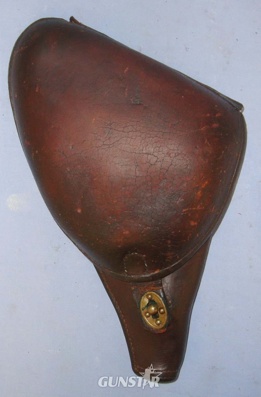RARE**19th Century French Officers M1873 / M1892 Lebel Revolver Leather Lobster Holster. L 501 Care & Storage in 