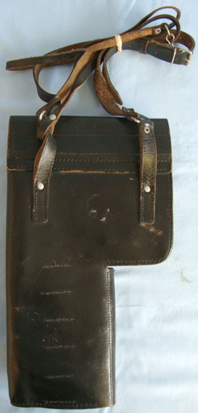  Post WW2 East German Leather Flare Gun Holster To Fit Various Weapons and Flare Post WW2 East German Leather Flare Gun Holster To Fit Various Weapons and Flare  Care & Storage