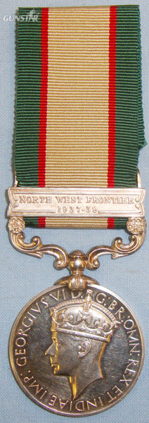 India General Service Medal ‘1936 IGSM’ with Clasp and Ribbon. BA 409. India General Service Medal ‘1936 IGSM’ with Clasp and Ribbon. BA 409. Antique & Militaria in 