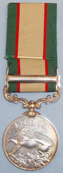 India General Service Medal ‘1936 IGSM’ with Clasp and Ribbon. BA 409. India General Service Medal ‘1936 IGSM’ with Clasp and Ribbon. BA 409. Antique & Militaria