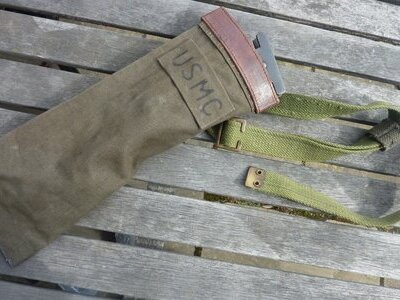 WW2 US Marine corps folding machete Other Blade