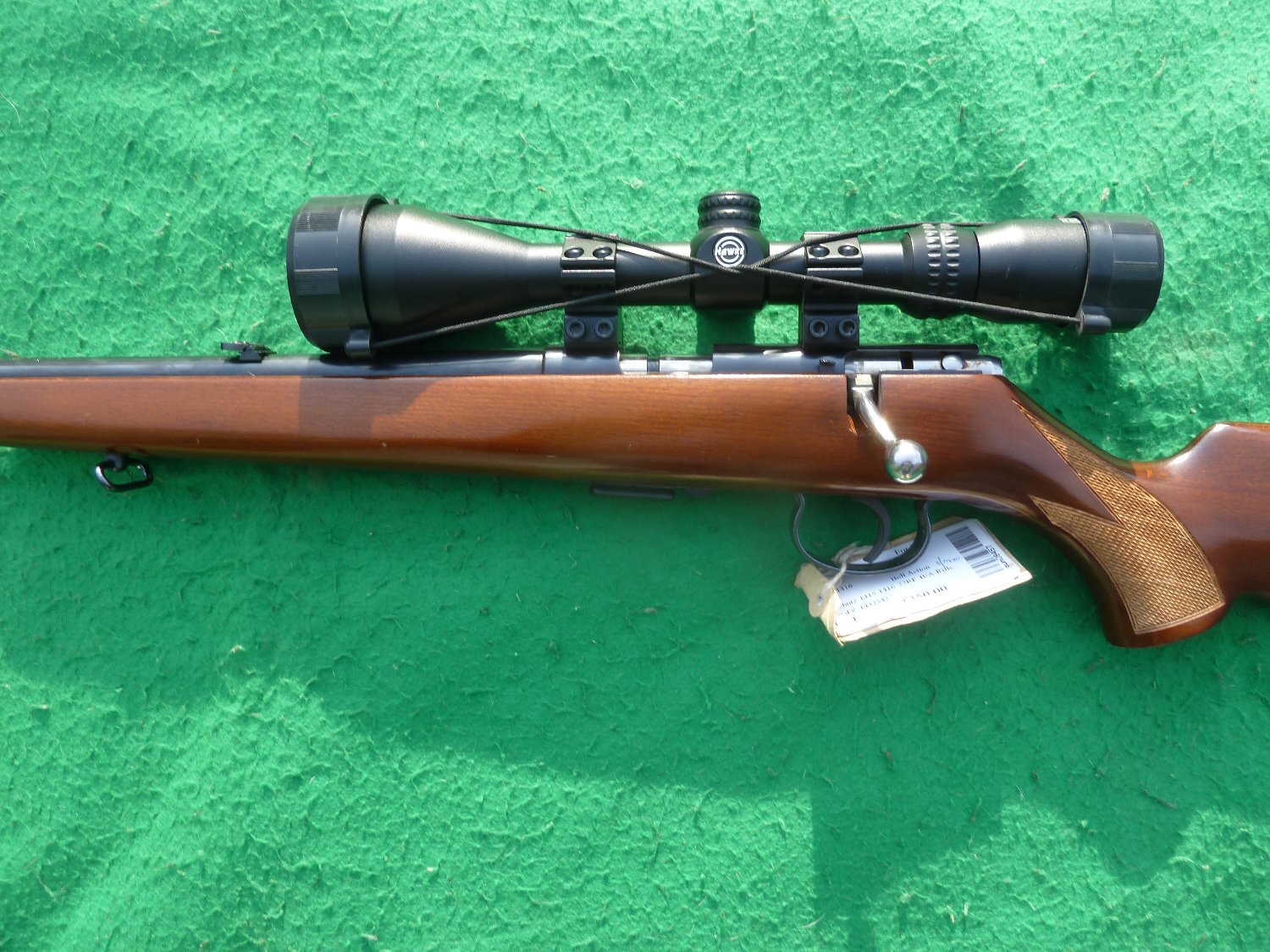  J.G. Anschütz 1415-1416 Bolt Action .22 RF Rifle