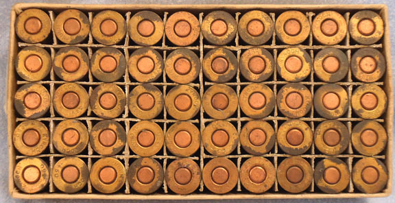  INERT DEACTIVATED. British Original Kynoch Box of 50 Unfired .380 Revolver (9 x  INERT DEACTIVATED. British Original Kynoch Box of 50 Unfired .380 Revolver (9 x  Antique & Militaria