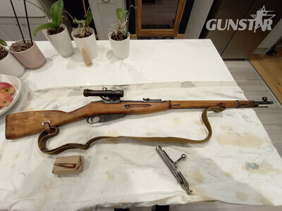 Mosin Nagant Sniper 91/30 Bolt Action 7.62x54mmR (Mosin-Nagant) Rifle