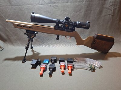 Tactical Innovations Rude Fat Dog Semi-Auto .22 Long Rifle (.22 LR) Rifle