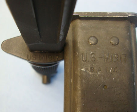  U.S. Model 1917 Service Isuue Bayonet & Scabbard For Shotguns Bayonet