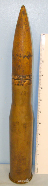 INERT DEACTIVATED, WW2 U.S. 1942 37mm Base Fused M16 Tank / Anti Tank HE Round INERT DEACTIVATED, WW2 U.S. 1942 37mm Base Fused M16 Tank / Anti Tank HE Round Antique & Militaria in 