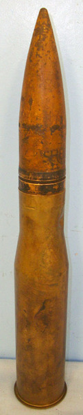 INERT DEACTIVATED, WW2 U.S. 1942 37mm Base Fused M16 Tank / Anti Tank HE Round INERT DEACTIVATED, WW2 U.S. 1942 37mm Base Fused M16 Tank / Anti Tank HE Round Antique & Militaria