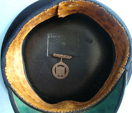  WW1 Metropolitan Special Constabulary Police Cap With Cap Badge to J. Compton Al Clothing