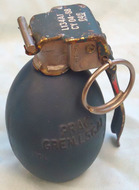DEACTIVATED INERT. British L56A1 (Chorley) Practice Hand Grenade DEACTIVATED INERT. British L56A1 (Chorley) Practice Hand Grenade Antique & Militaria