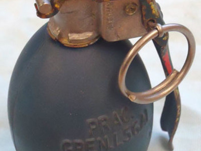 DEACTIVATED INERT. British L56A1 (Chorley) Practice Hand Grenade DEACTIVATED INERT. British L56A1 (Chorley) Practice Hand Grenade Antique & Militaria