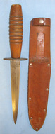 WW2 Wood Hilt Fairbairn- Sykes, FS Far East Commando Fighting Knife Knive
