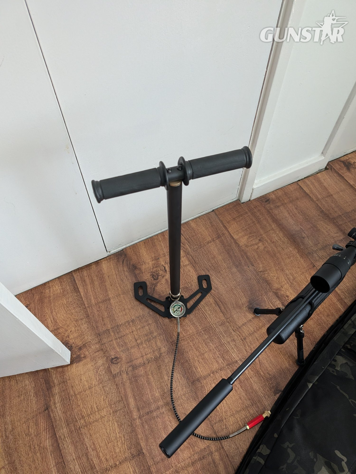 {CATEGORY} - Walther Rm8 full set up it's sub 12 using a weirache silencer, discovery scope bi pod night vishion,7 tubs of pellets  plus the pump to fill it up shoots amazing  .177