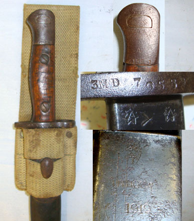  Lithgow Arms Bayonet