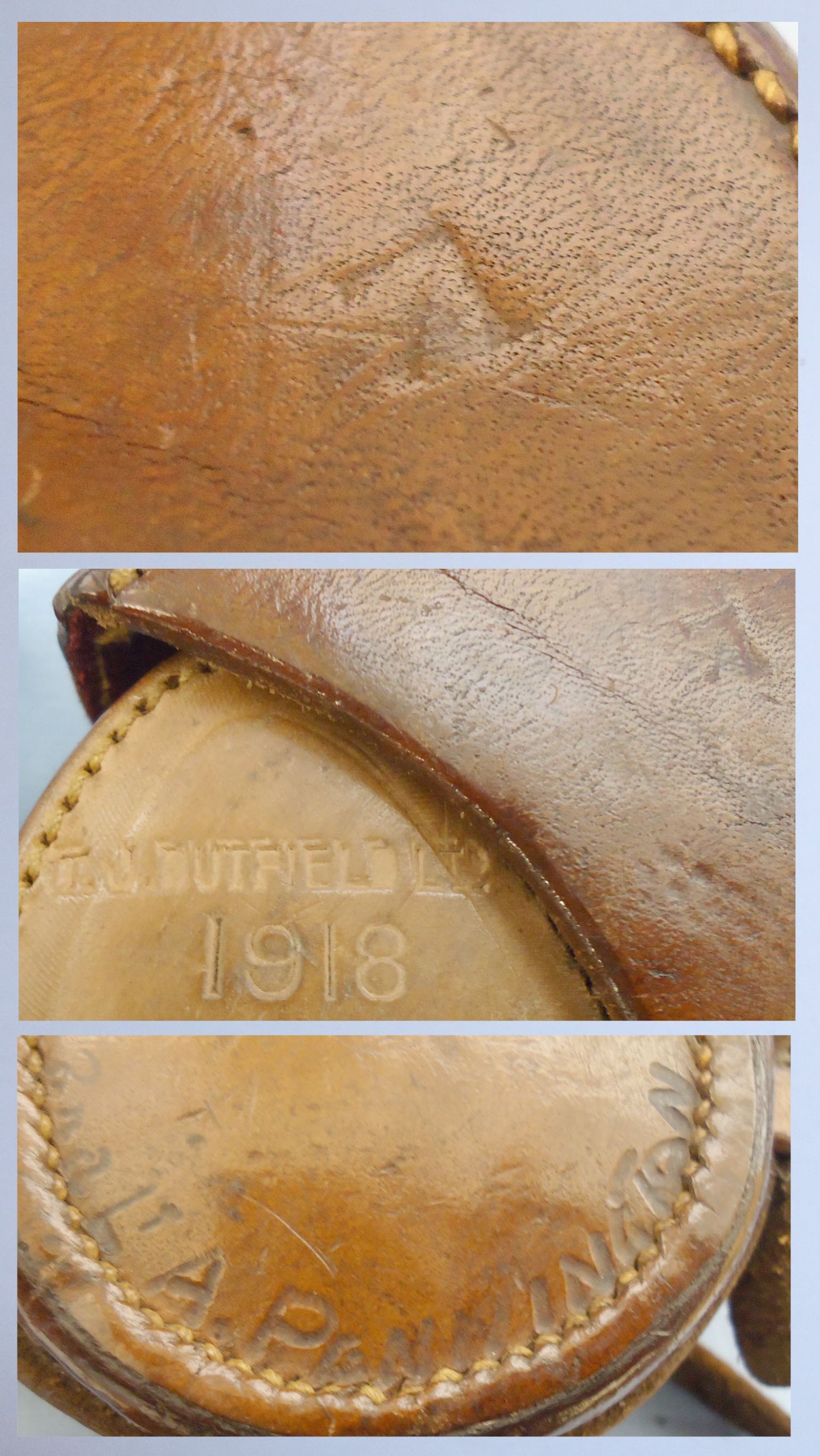  WWI 1917 British Officer\'s French Limited Mk VIII Verners Pattern Military Marching Compass and Leather 1918 Dated case by T.J. Dutfield Ltd . OPT 809. WWI 1917 British Officer's French Limited Mk VIII Verners Pattern Military Marching Compass and Leather 1918 Dated case by T.J. Dutfield Ltd . OPT 809.  Antique & Militaria