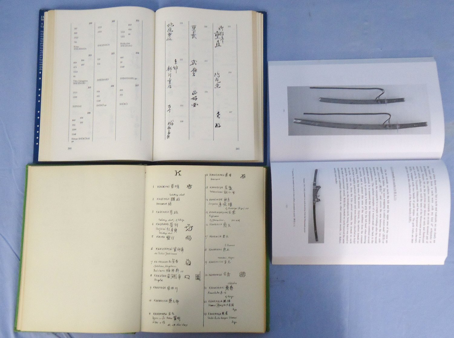 3 Books on Japanese Swords. - BO 489 3 Books on Japanese Swords. - BO 489 Other Accessory
