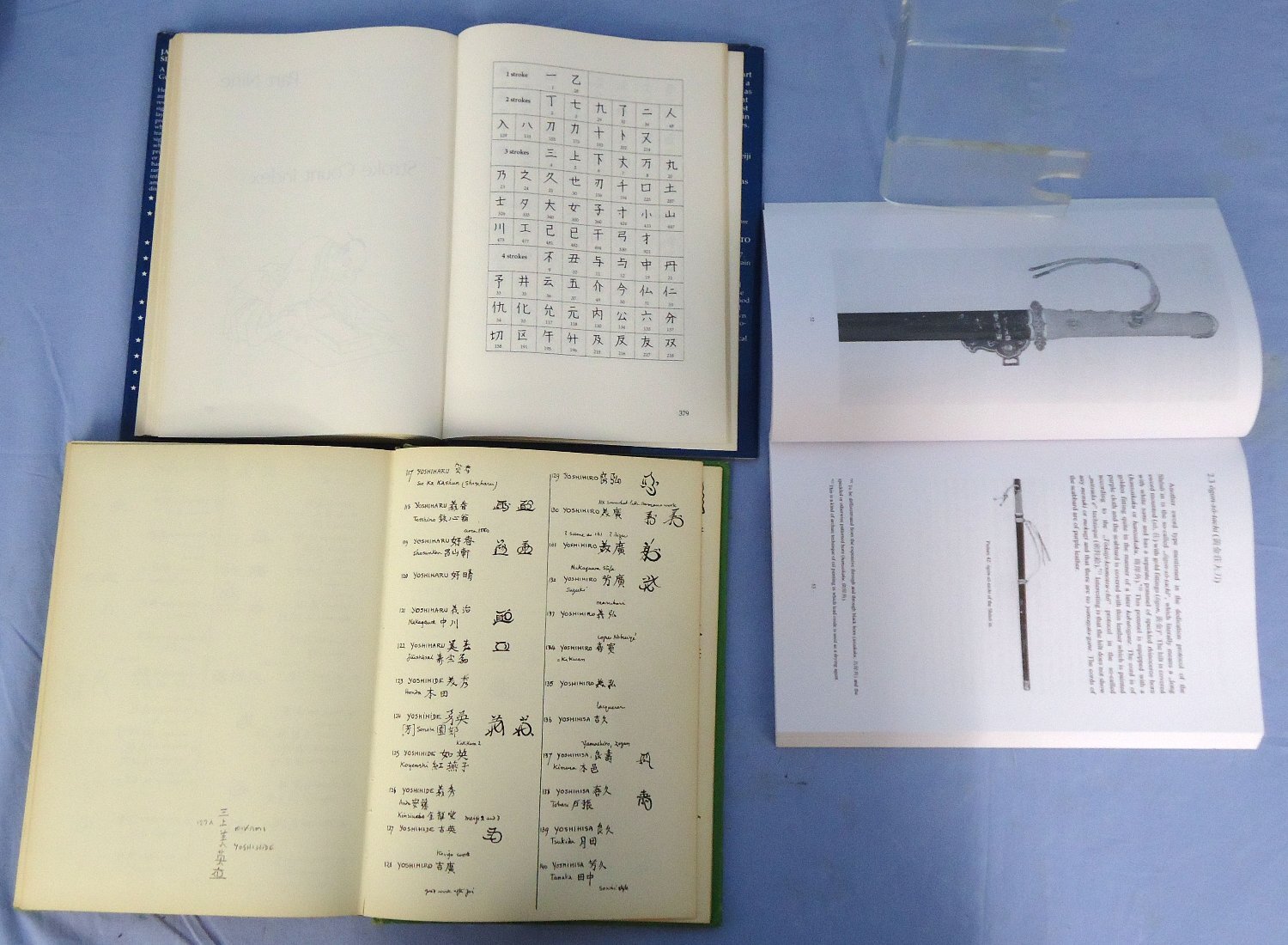  3 Books on Japanese Swords. - BO 489 3 Books on Japanese Swords. - BO 489 Other Accessory