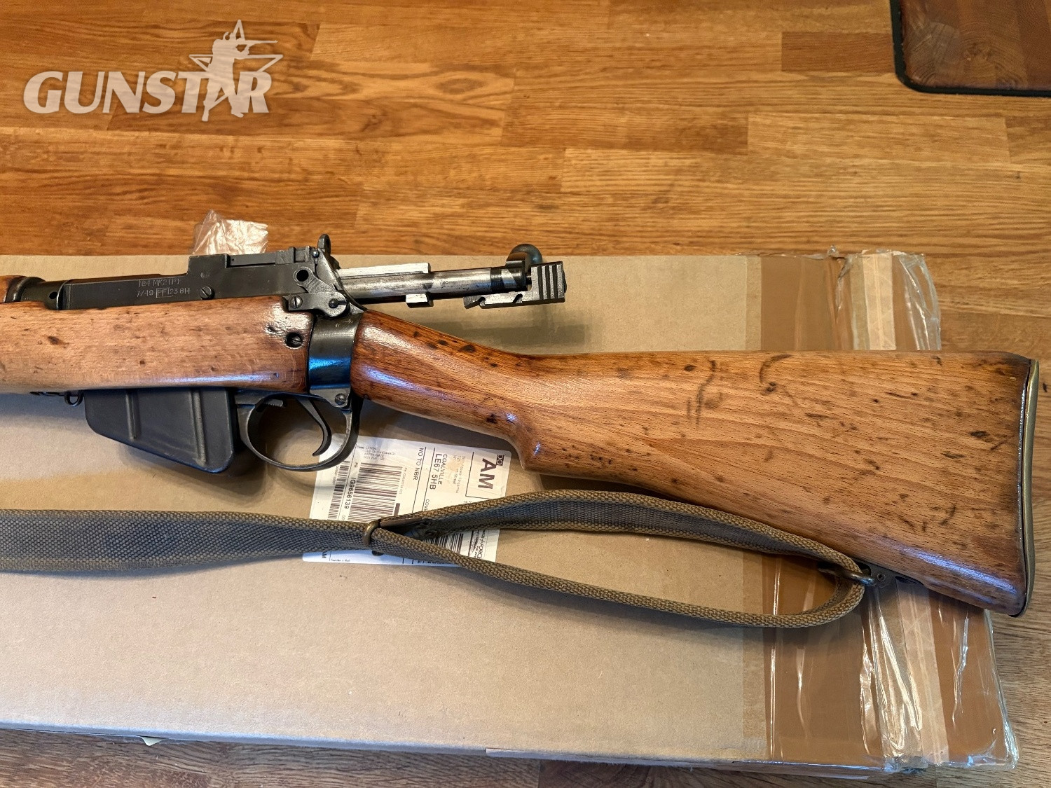 Enfield Lee Enfield Bolt Action .303 Rifle - {CATEGORY} in 