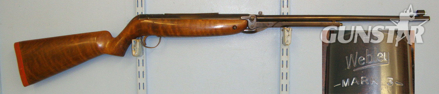Webley & Scott Air Rifle With ‘A’ Prefix Serial Number. AI 691 .22 in 