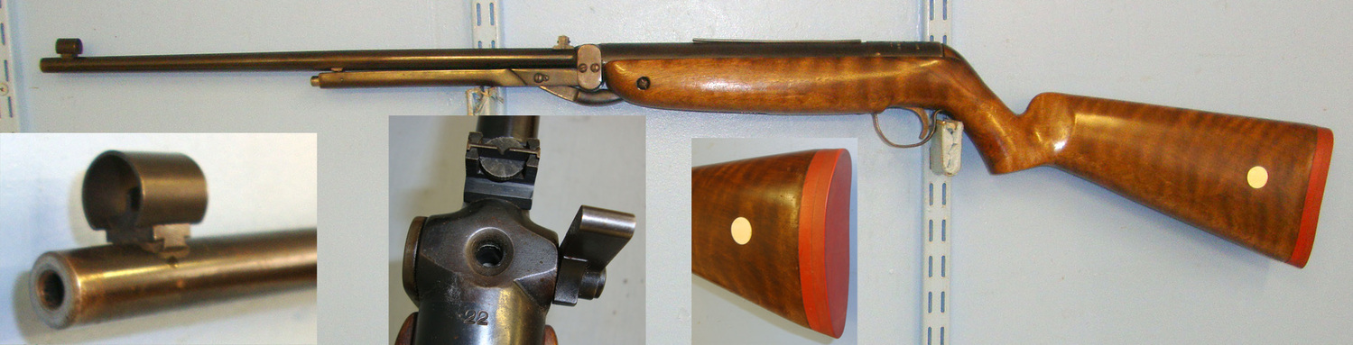  Webley & Scott Air Rifle With ‘A’ Prefix Serial Number. AI 691 .22