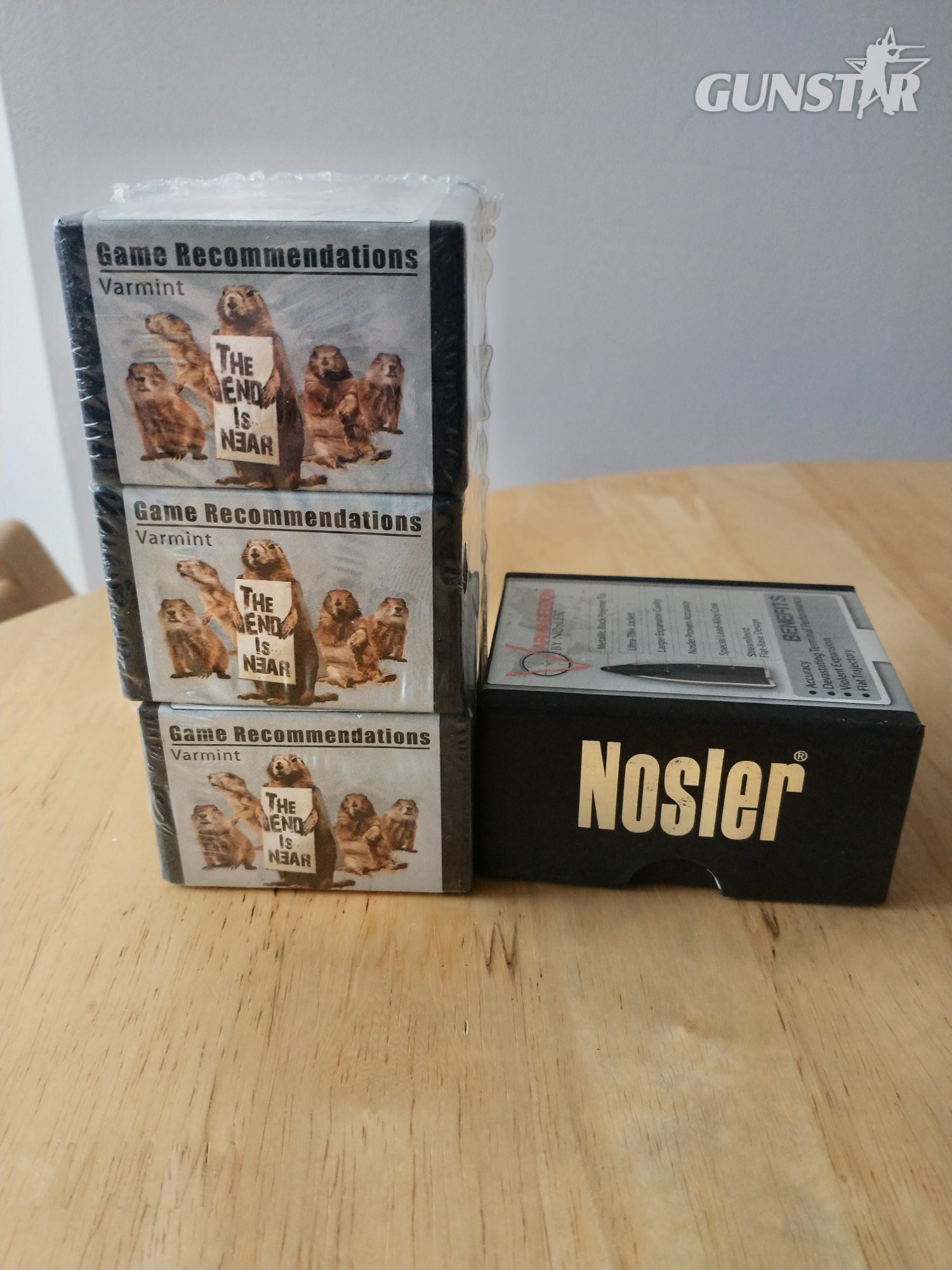 Nosler Armageddon .224 40 gr FB Tipped  Hunting Rounds in 